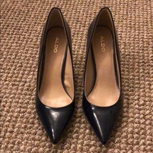 BEAUTIFUL Dark Blue Aldo High Heels